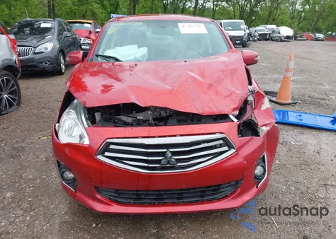 2017 Mitsubishi Mirage G4 Se из США, поврежденный, VIN ML32F4FJ1HHF15669